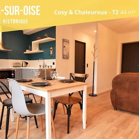 Ferienwohnung La Loge Du Montcel - T2 -1Er Etage Auvers-sur-Oise Exterior foto