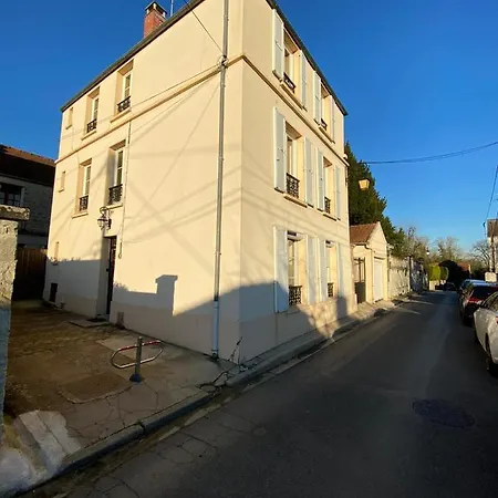 Ferienwohnung La Loge Du Montcel - T2 -1Er Etage Auvers-sur-Oise Exterior foto